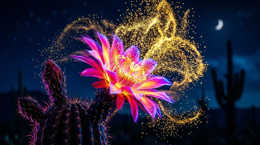 Glowing Daily Flower