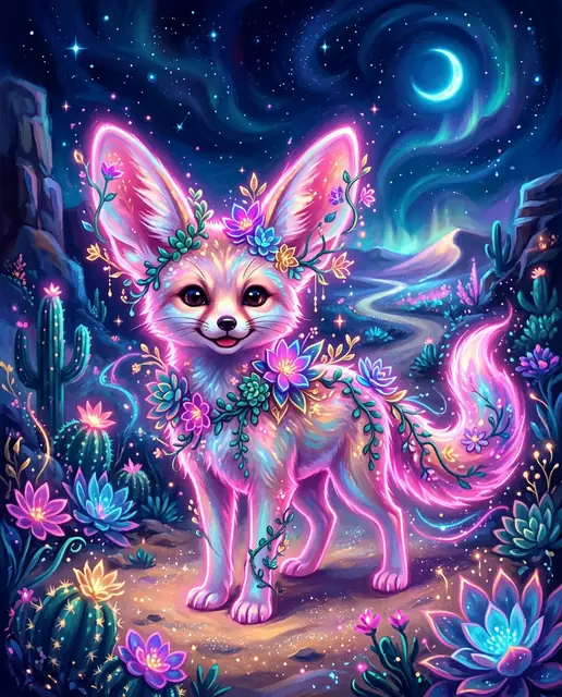Lumina the Fennec Fox